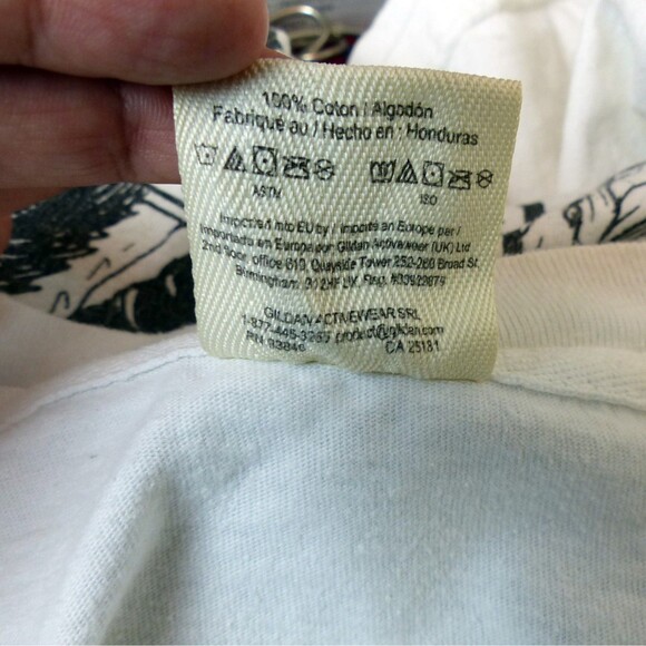 Party Day Monster Horror Band Graphic T Shirt Men XL White Cotton Comfort Colors - Picture 9 of 9